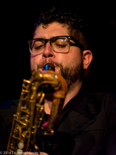 Mikey Vitale on baritone sax