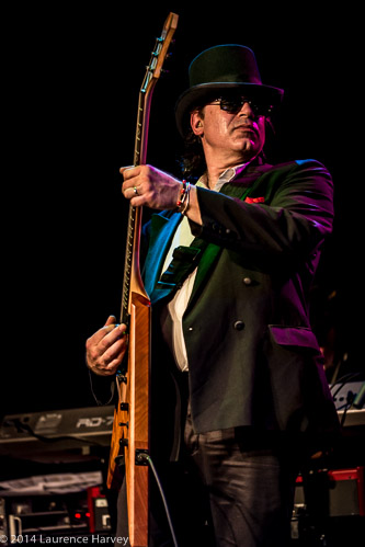 Russell 'Hitman' Alexander on guitar