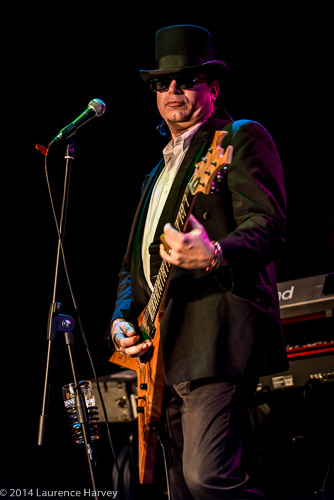 Russell 'Hitman' Alexander on guitar