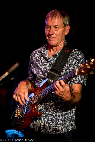 Eddie Masters on bass guitar