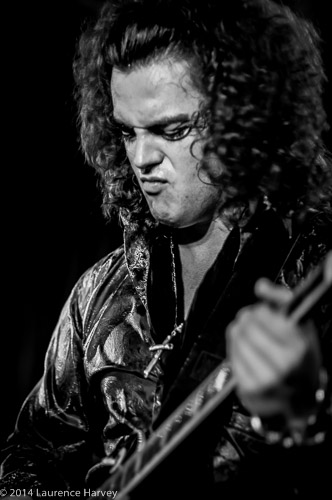 Virgil McMahon on guitar