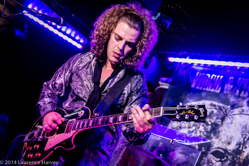 Virgil McMahon on guitar