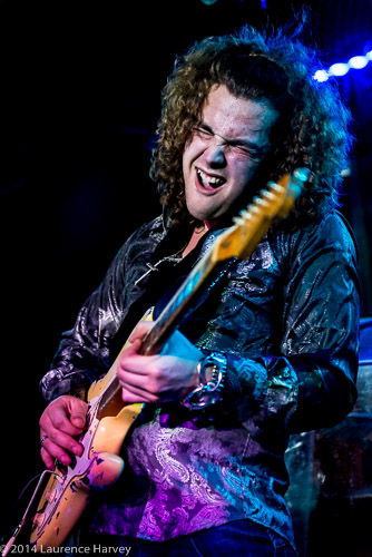 Virgil McMahon on guitar