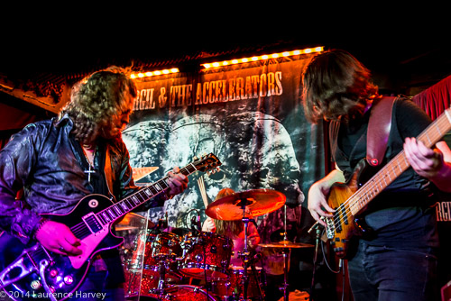 Virgil & The Accelerators on stage