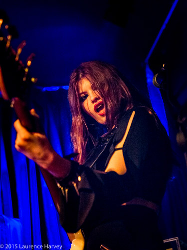 Keira Kenworthy on bass