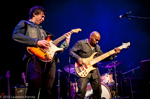 Laurence Jones on guitar & vocals & Roger Inniss on bass