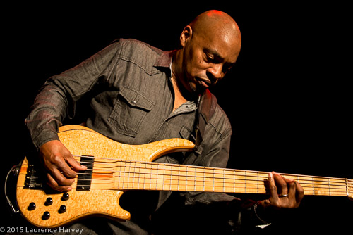 Roger Inniss on bass