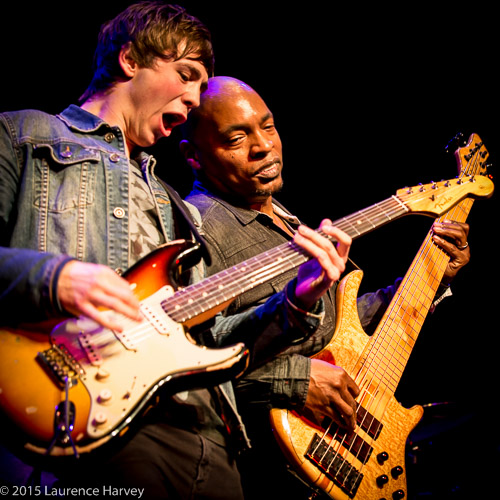 Laurence Jones on guitar & vocals & Roger Inniss on bass
