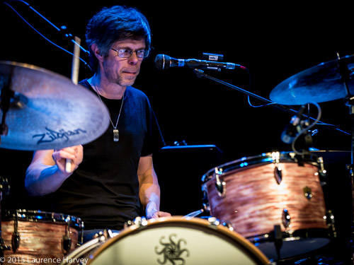 Miri Miettinen on drums