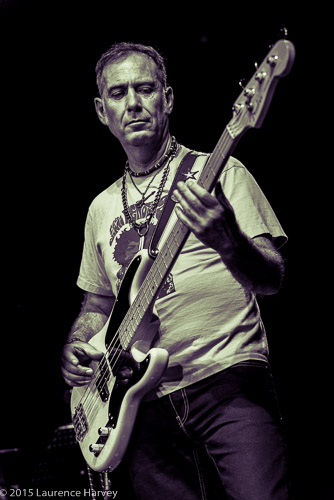 Derek White on bass
