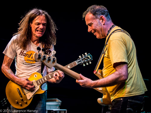 Larry Miller on guitar & Derek White on bass