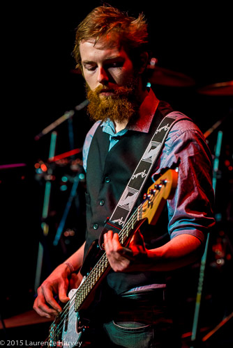 Oliver Tallent on bass