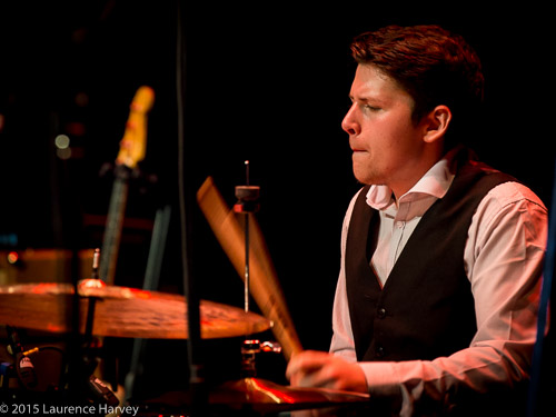 Jake Ashton on drums