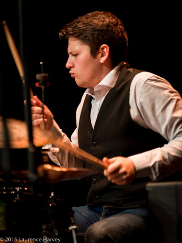 Jake Ashton on drums