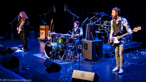 Tom Killner & his band on stage at Arlington Arts Centre