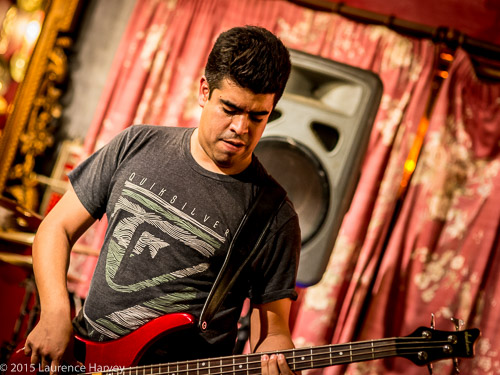 Reno Rennie on bass