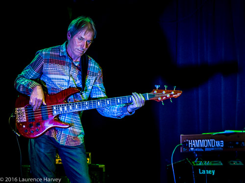 Eddie Masters on bass
