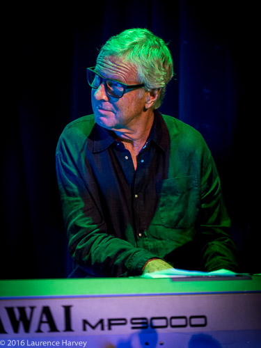 Chris Leon on keyboards