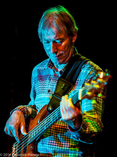 Eddie Masters on bass