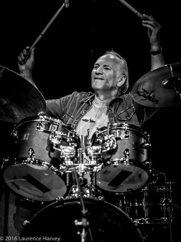 Graham Walker on drums