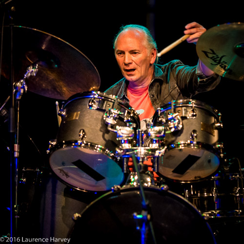 Graham Walker on drums