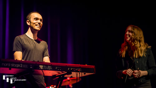 Ben Wickins on keys & Alice Auer on vocals