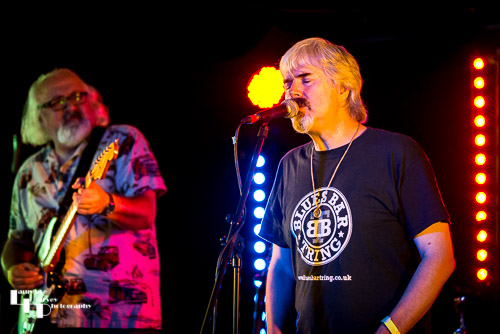 The Barnstormers: Stuart 'Son' Maxwell on vocals & harmonica, Barney Nikolic on guitar