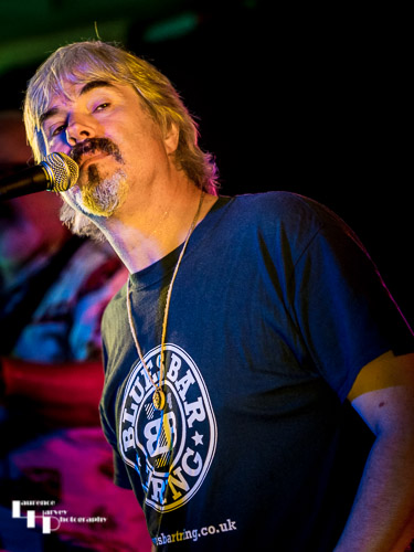 The Barnstormers: Stuart 'Son' Maxwell on vocals & harmonica