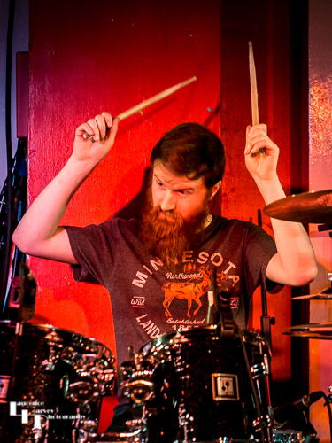 Gev Barrett on drums