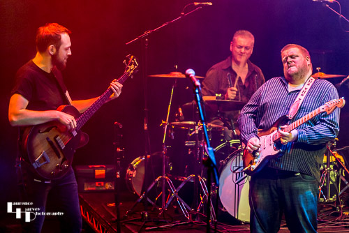 Danny Bryant & his band on stage at Arlington Arts Centre