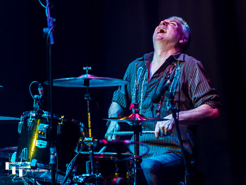 Dave Raeburn on drums