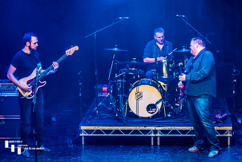 Danny Bryant & his band on stage at Arlington Arts Centre