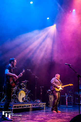 Danny Bryant & his band on stage at Arlington Arts Centre