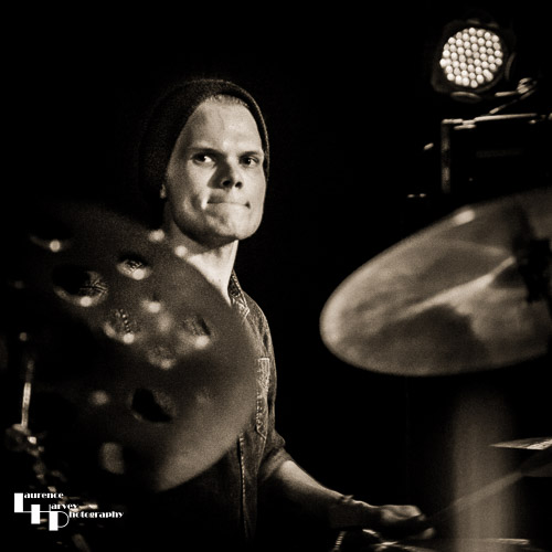 Felix Dehmel on drums