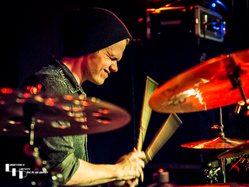 Felix Dehmel on drums