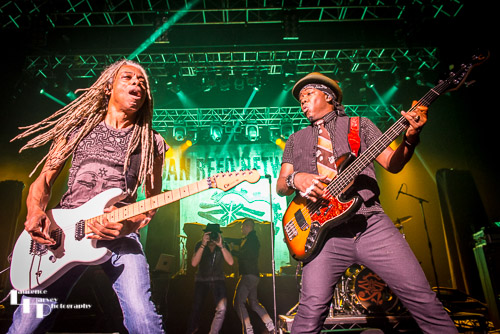 Brion James on guitar & Melvin Branon Jr. on bass
