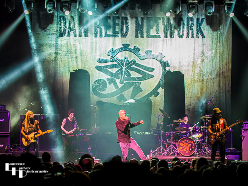 The Dan Reed Network on stage at Brixton Academy