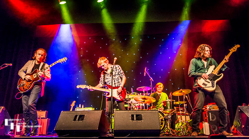 Red Butler on stage at The Harlington