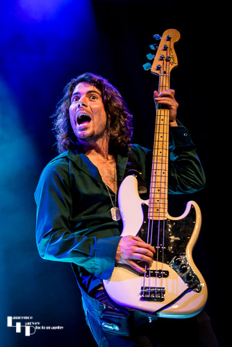 Mike Topp on bass