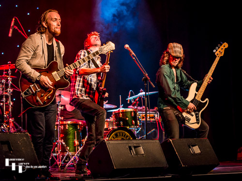 Red Butler on stage at The Harlington