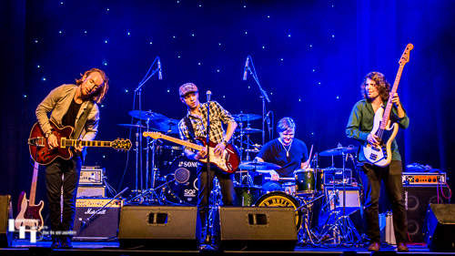Red Butler on stage at The Harlington