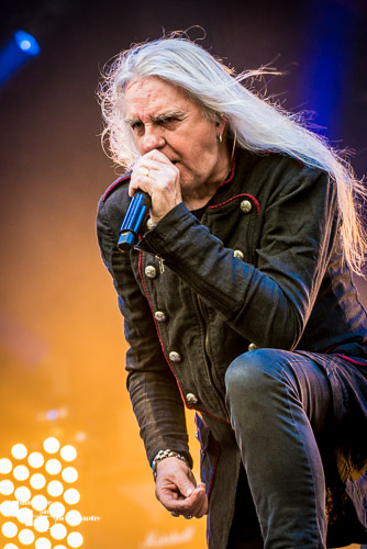 Saxon: Biff Byford on vocals