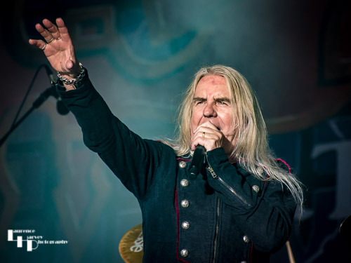 Saxon: Biff Byford on vocals