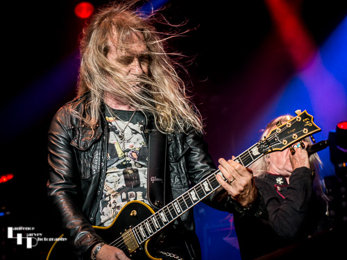 Saxon: Doug Scarratt on guitar