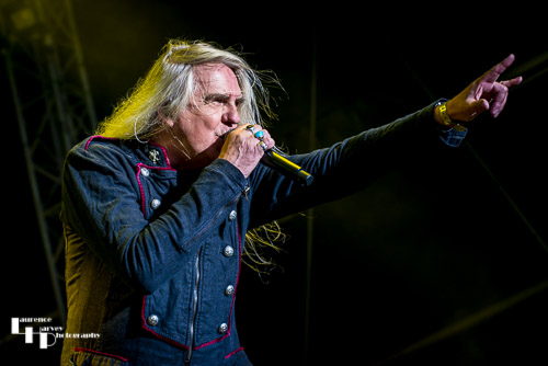 Saxon: Biff Byford on vocals