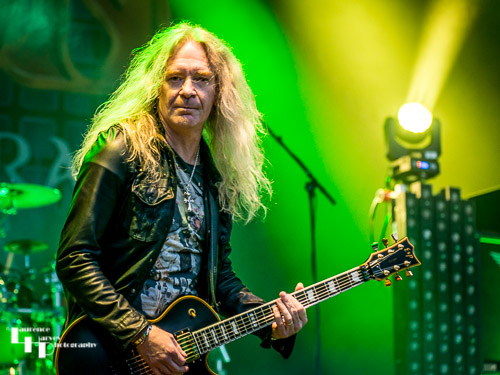 Saxon: Doug Scarratt on guitar