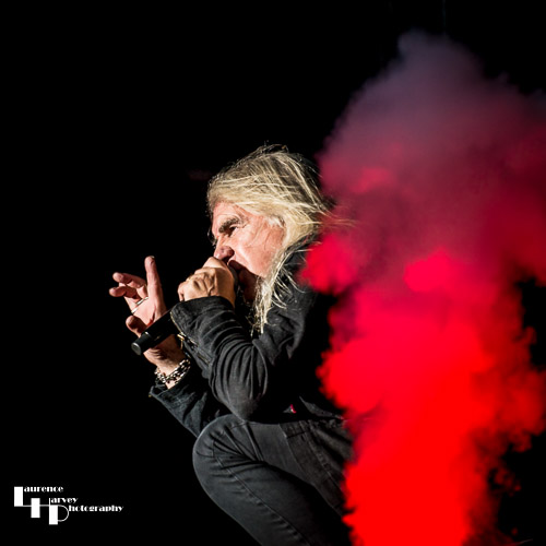 Saxon: Biff Byford on vocals