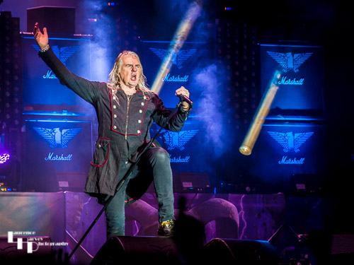 Saxon: Biff Byford on vocals