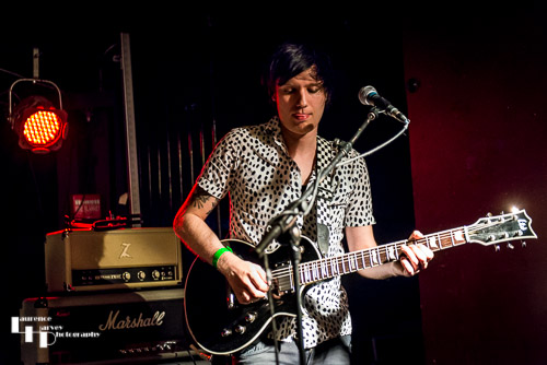 Rob Foster on guitar