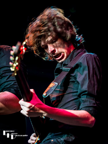 Adam Pyke on bass